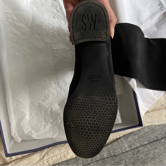 Stuart Weitzman Tieland Boot Black Size 10 - Picture 11 of 15